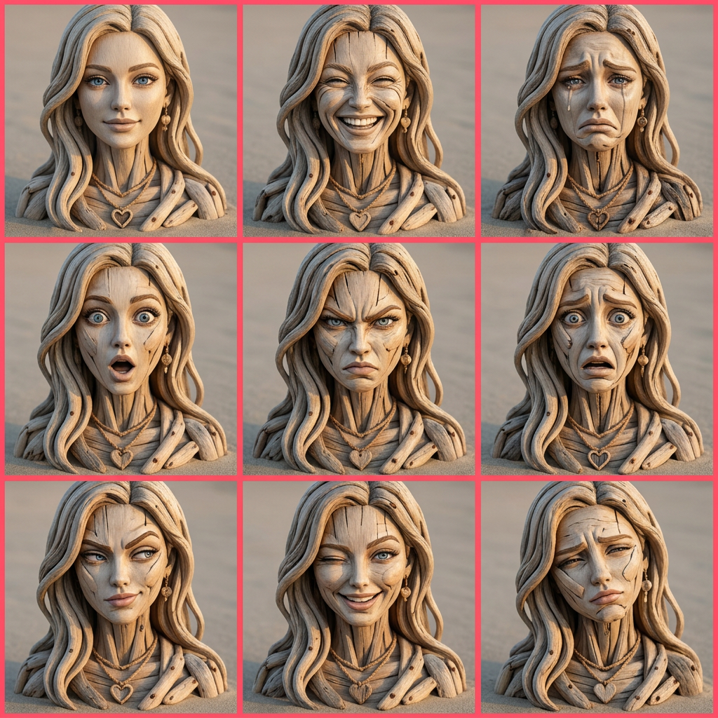 material-transformation · driftwood_sculpture · AI render preview